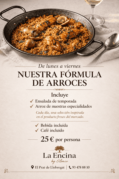 Descúbre nuestra fórmula de arroces